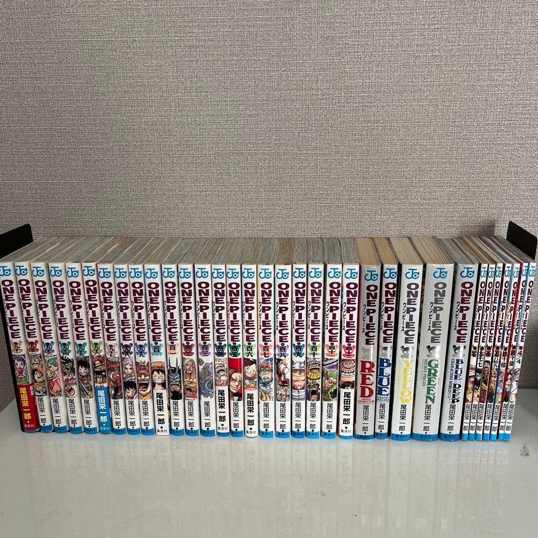 ワンピース 全巻 1巻〜112巻＋関連本　計124冊 ONE PIECE