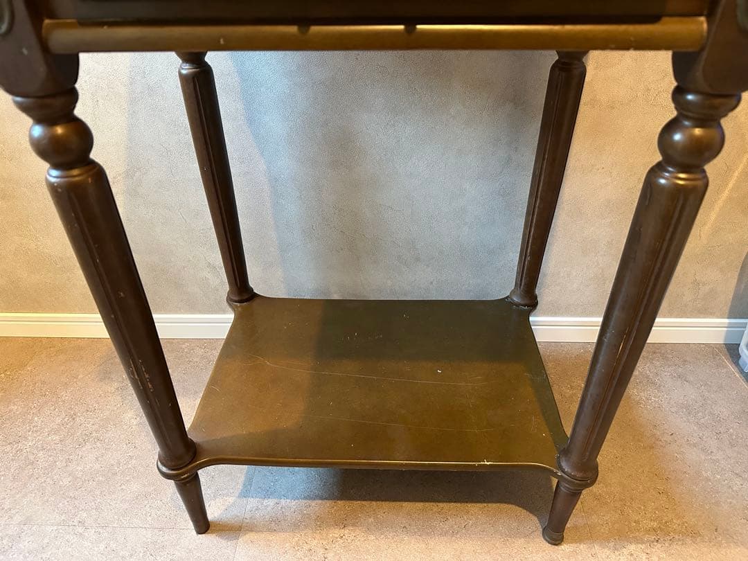 アンティーク コンソールテーブル サイドテーブル 電話台 茨城県 引取歓迎