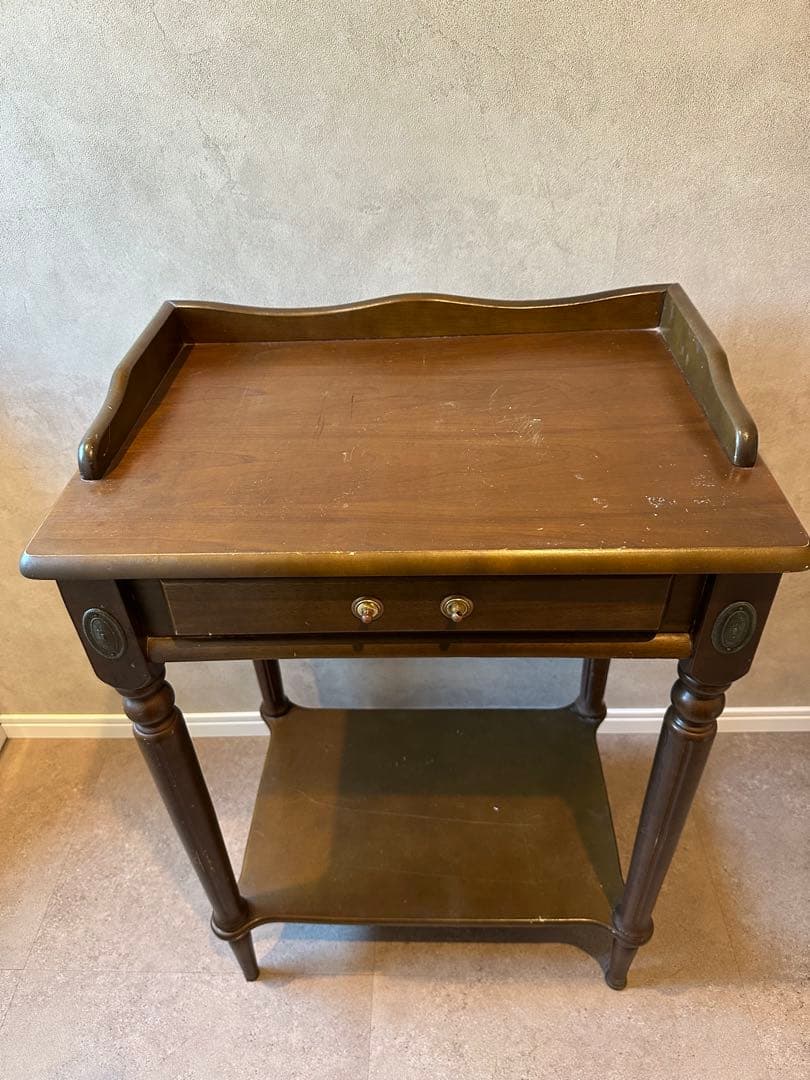 アンティーク コンソールテーブル サイドテーブル 電話台 茨城県 引取歓迎