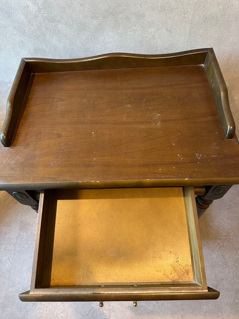 アンティーク コンソールテーブル サイドテーブル 電話台 茨城県 引取歓迎