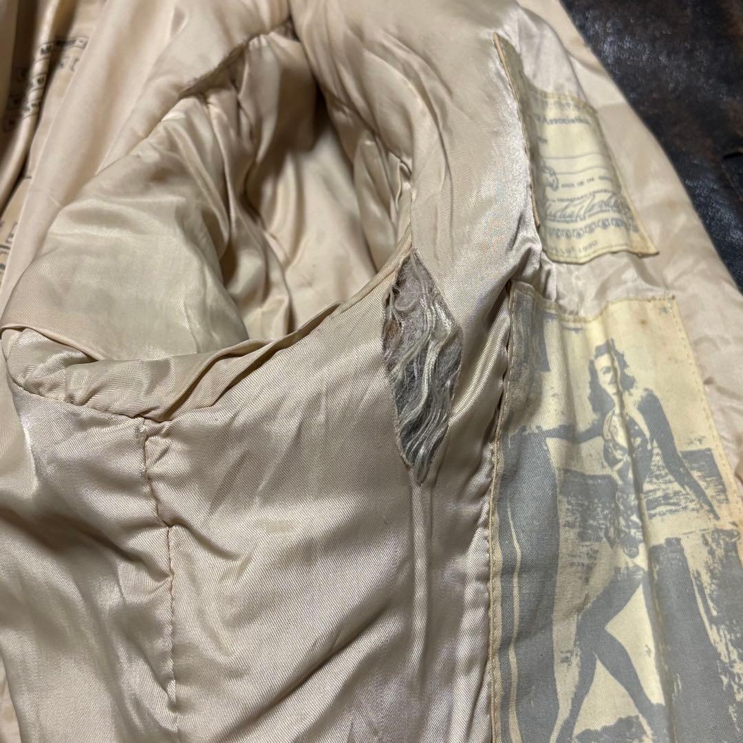 【入手困難G-2】AVIREX フライトジャケット A-2 本革　レア　L 茶