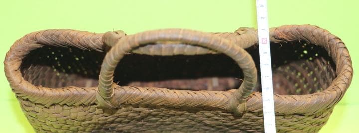 山葡萄製かごバッグ　未使用保管品