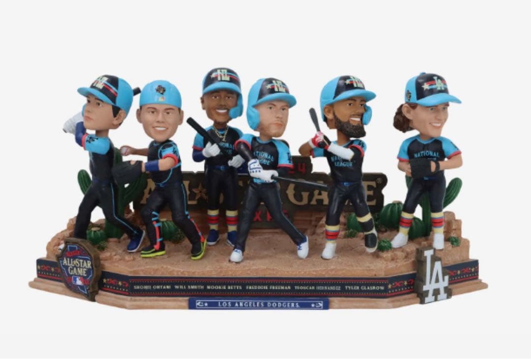 ドジャース 2024オールスター ミニボブルヘッド