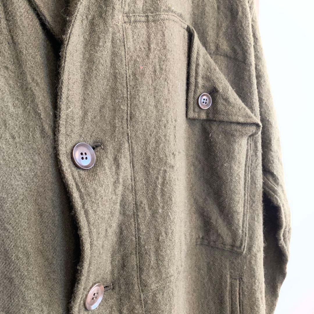 Y's オリーブグリーン ロングコート