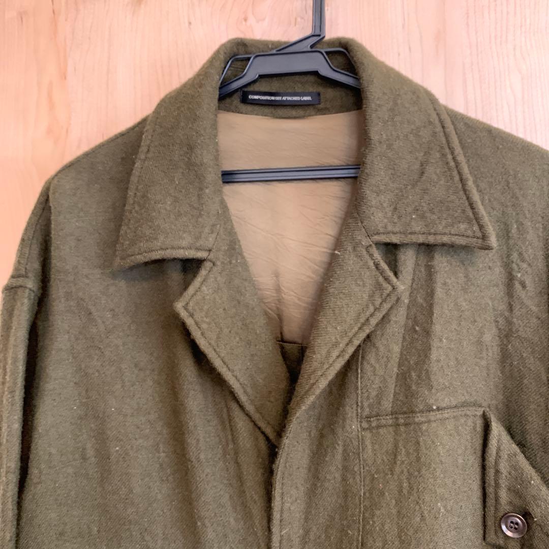 Y's オリーブグリーン ロングコート