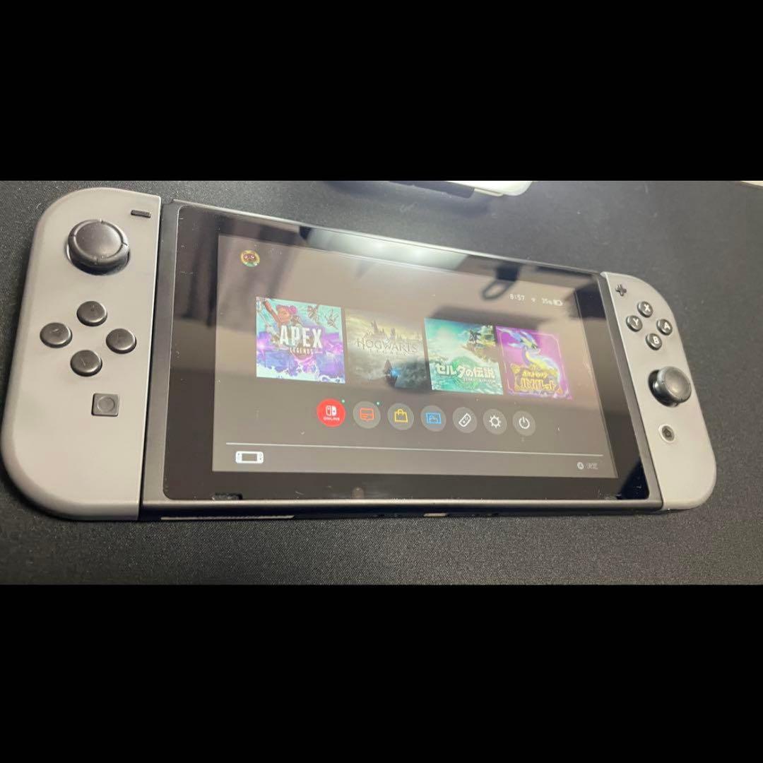 Nintendo Switch グレー 本体 付属品付き