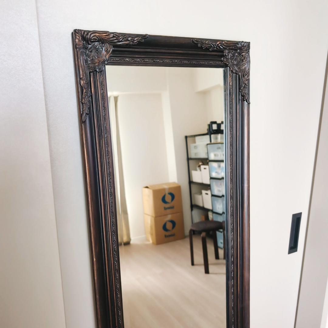 アンティーク調 バロック風 スタンドミラー Ashley Furniture