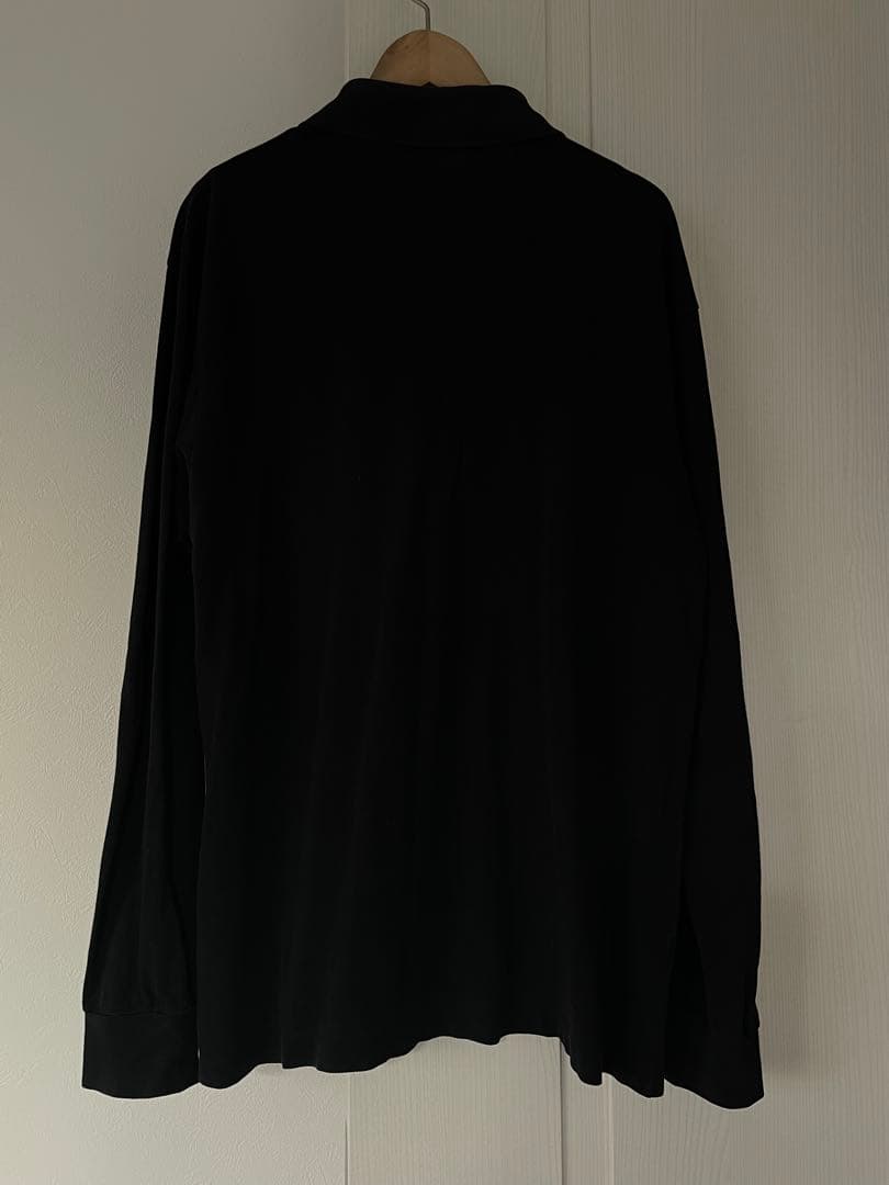 80年代初期 フレラコ　ロングスリーブ　ブラック　サイズ5 LACOSTE