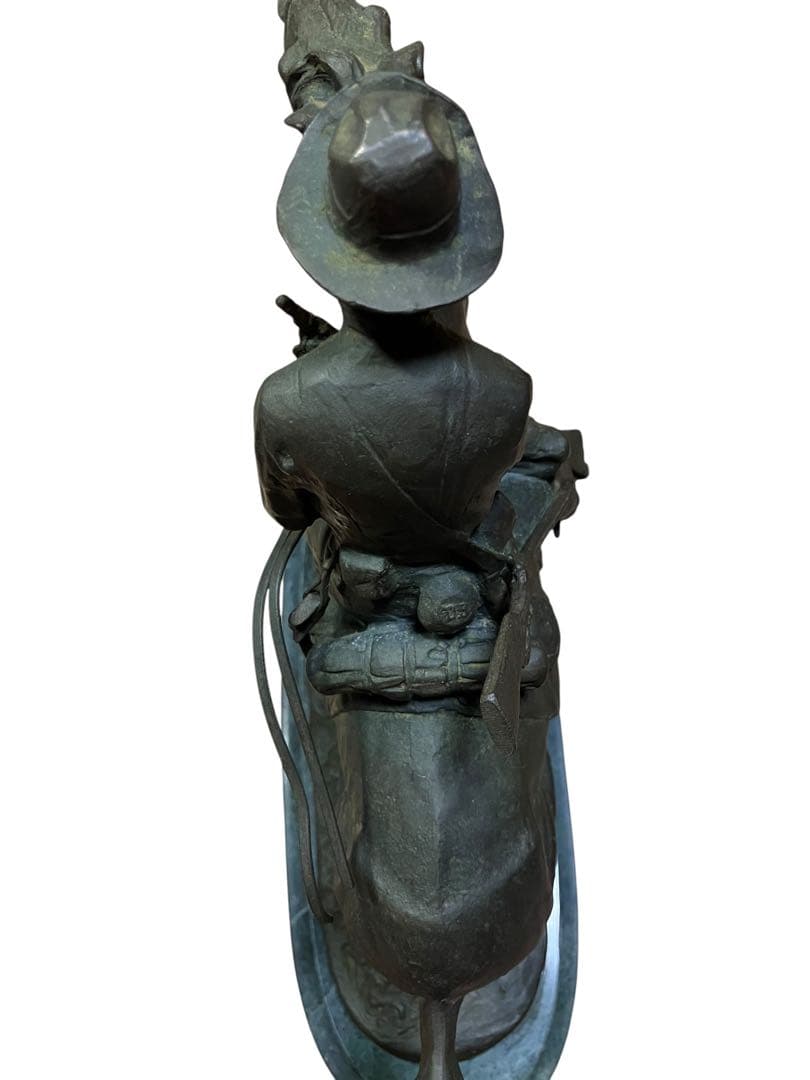 フレデリック・レミントン Frederic Remington 置物 金属製