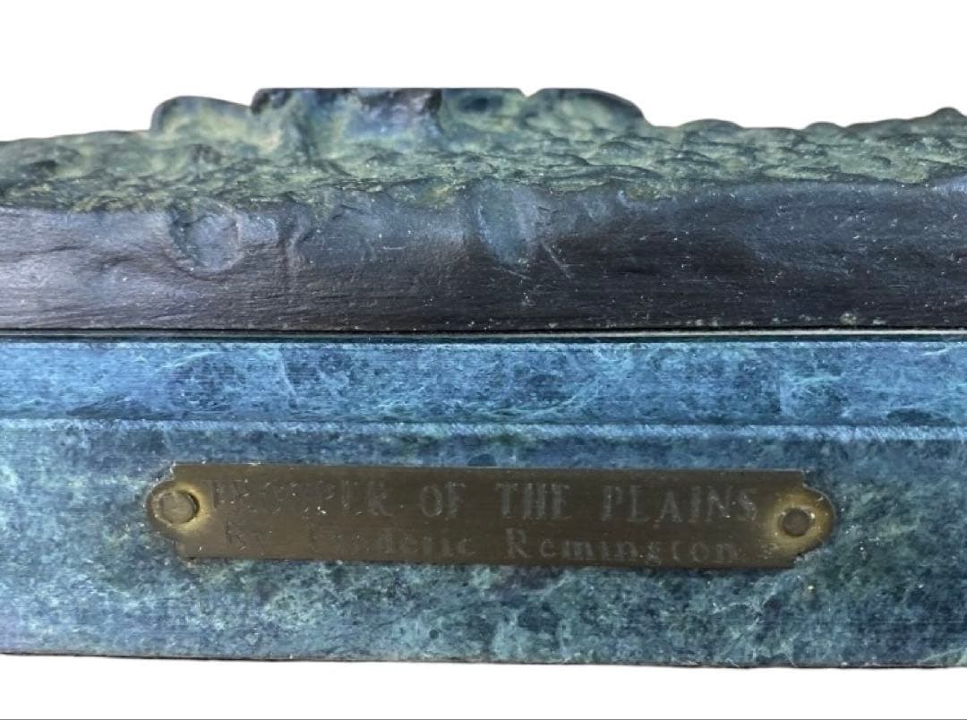 フレデリック・レミントン Frederic Remington 置物 金属製