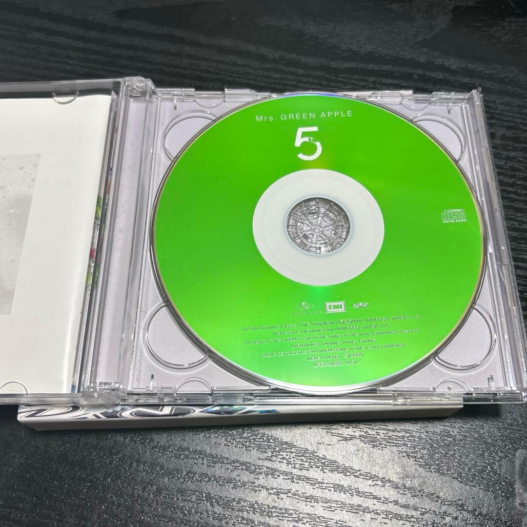 Mrs.GREEN APPLE 「5」ミセス　ベストアルバム　初回限定盤
