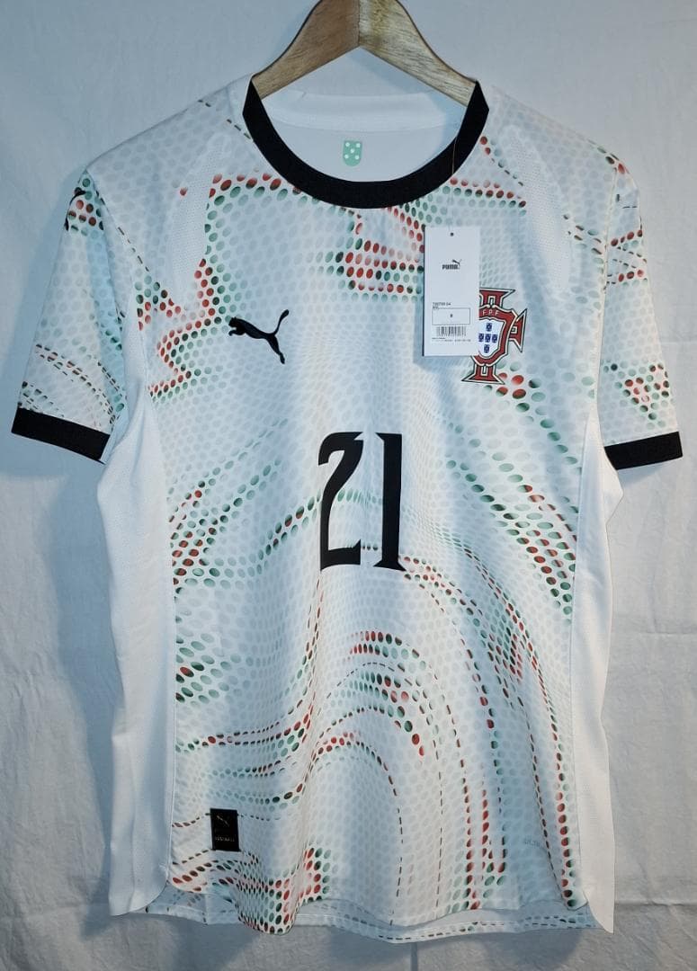【最終価格】ポルトガル代表 2025 オーセンティック アウェイ 21.ジョタ