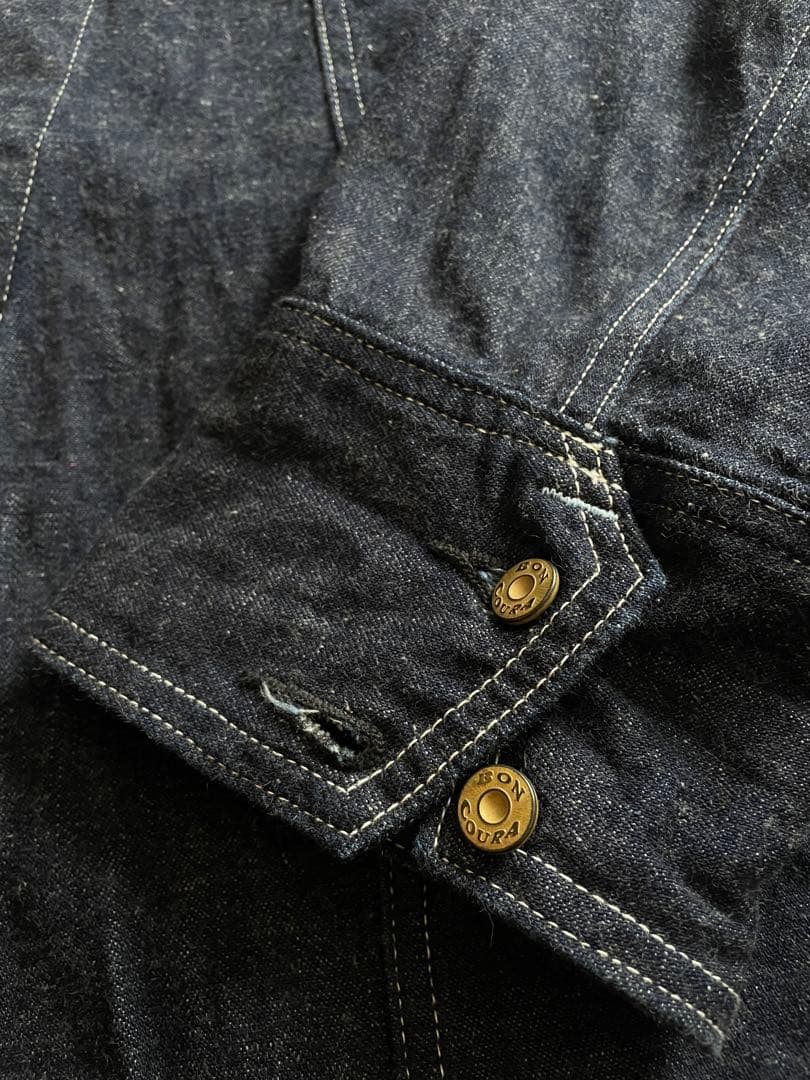 boncoura デニムカバーオール