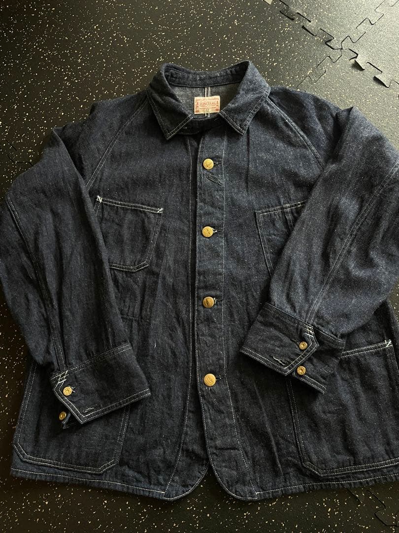 boncoura デニムカバーオール