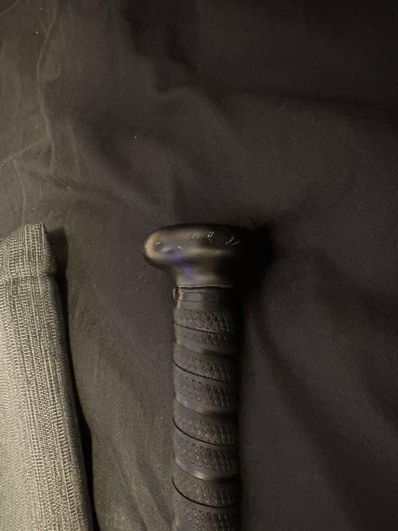 MM18 ブラック 軟式バット トップバランス バットカバー付き