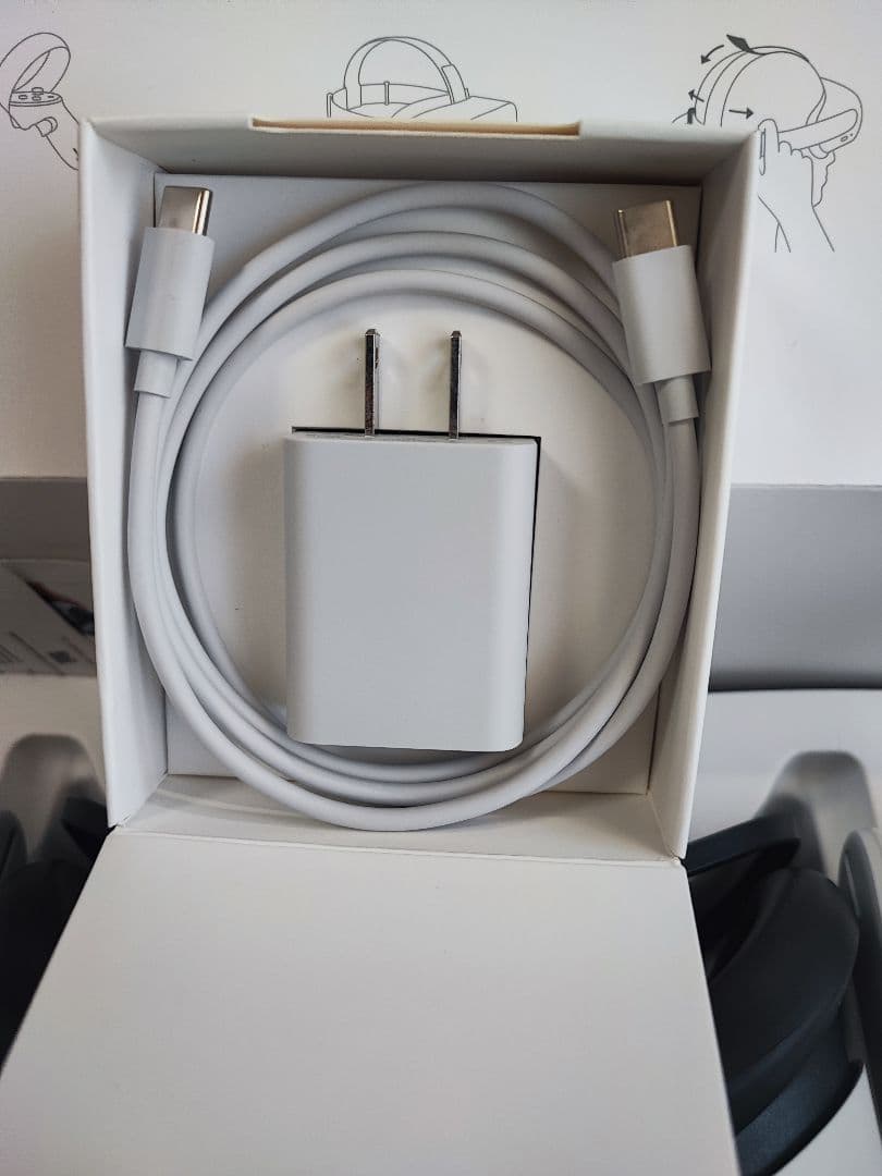  Quest 2 128GB +純正ケーブル+ 非純正ストラップ