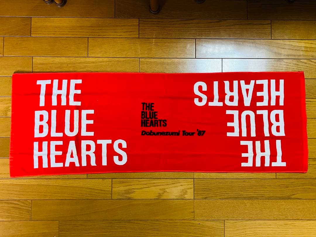 ザ・ブルーハーツ 希少グッズセット レコード VHS ツアータオル 腕章 バッヂ
