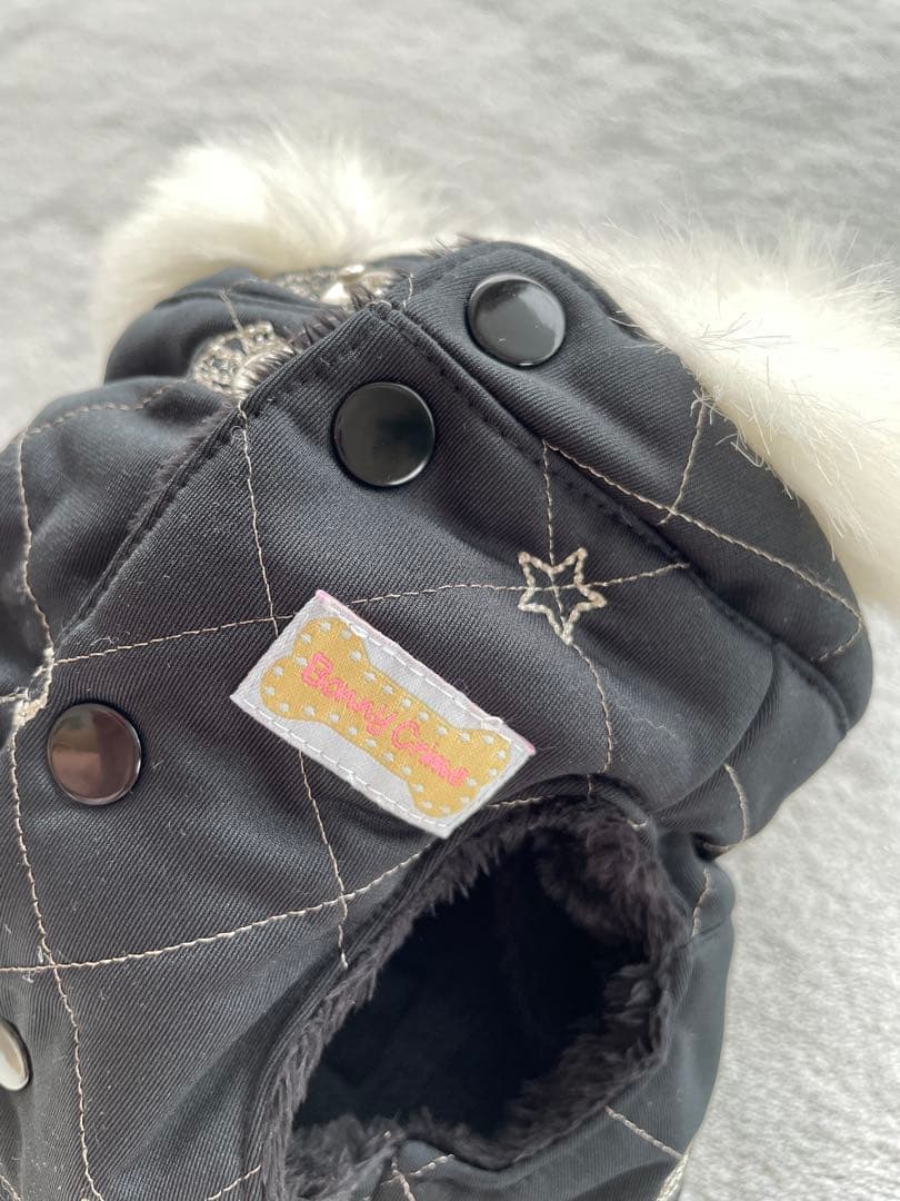 新品　ブルブブ　中綿キルティングコート フード付　Bulbu-Bu SSS 美品