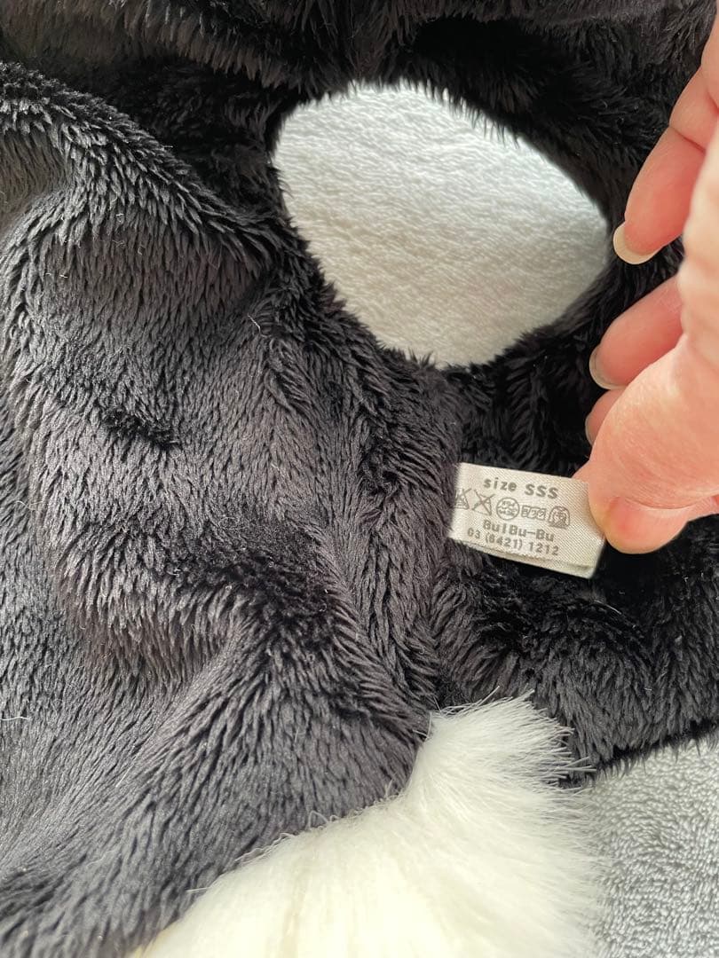 新品　ブルブブ　中綿キルティングコート フード付　Bulbu-Bu SSS 美品