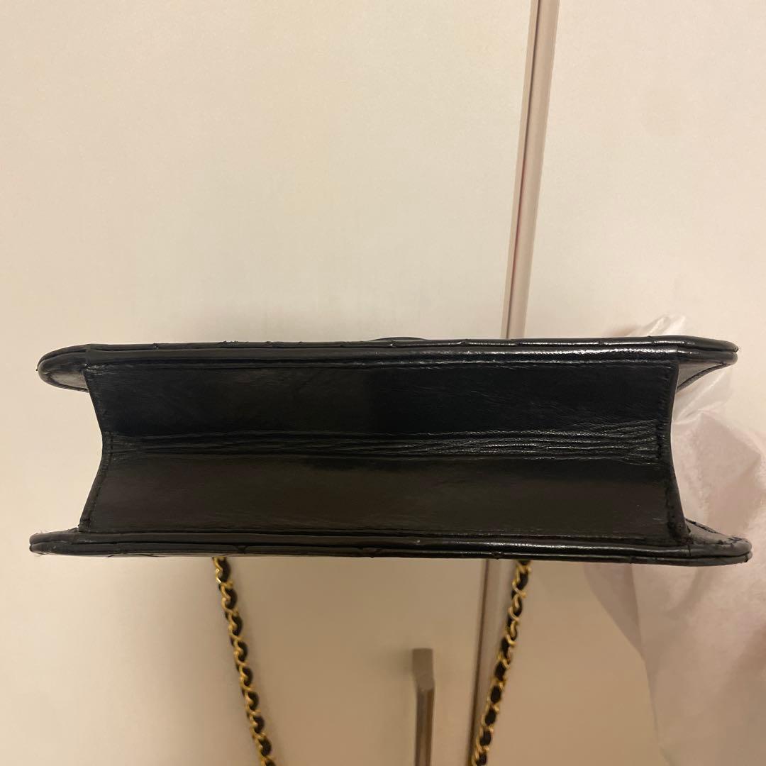 CHANEL ミニマトラッセ 正規店リペア済　ラムスキン ヴィンテージ