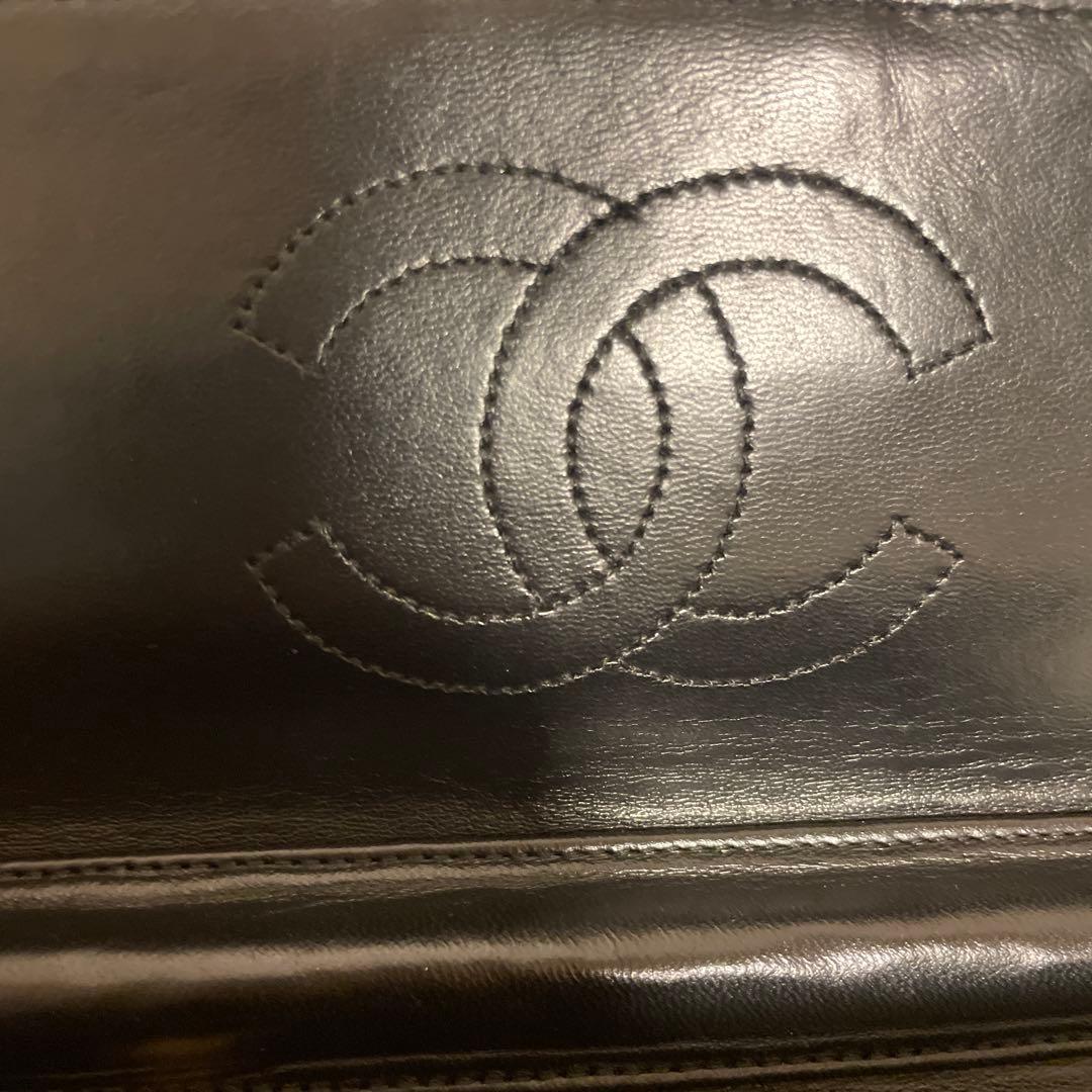 CHANEL ミニマトラッセ 正規店リペア済　ラムスキン ヴィンテージ