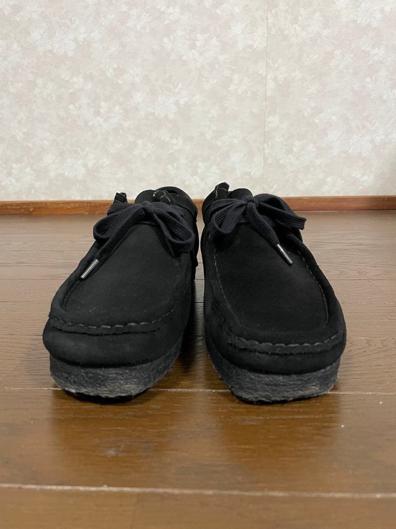 CLARKS WALLABEEクラークス　ワラビー　ブラックスエードサイズ7.5