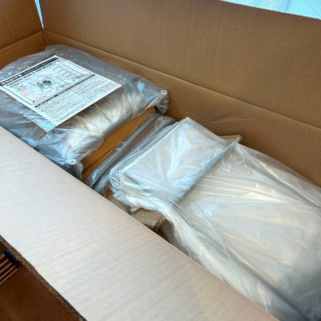 【新品未使用】ゴミ箱 縦型 4段 分別 84L コンテナスタイル CS2-80