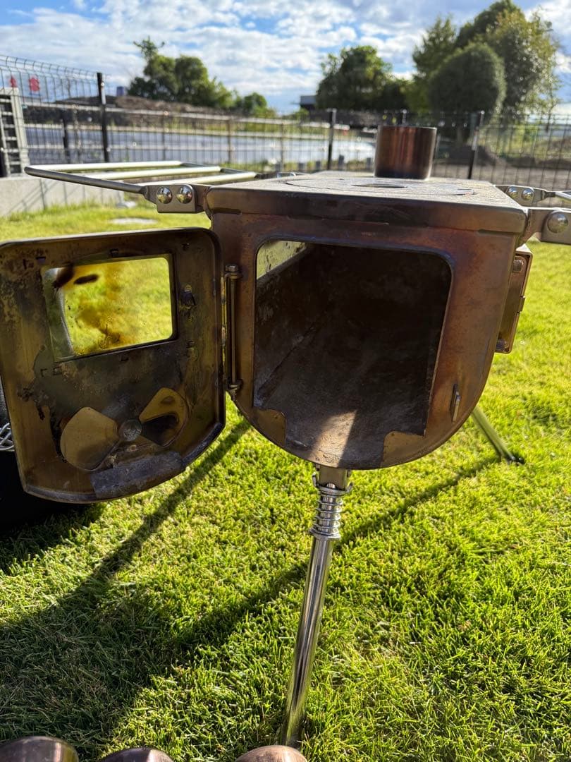 tent-Mark DESIGNES 薪ストーブ Mサイズ　 8本パイプ付き