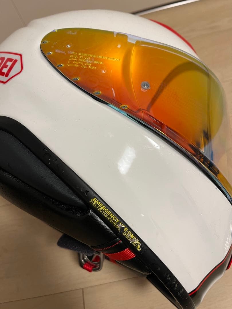 SHOEI Ｚ-8フルフェイスヘルメット レッド/ブラック