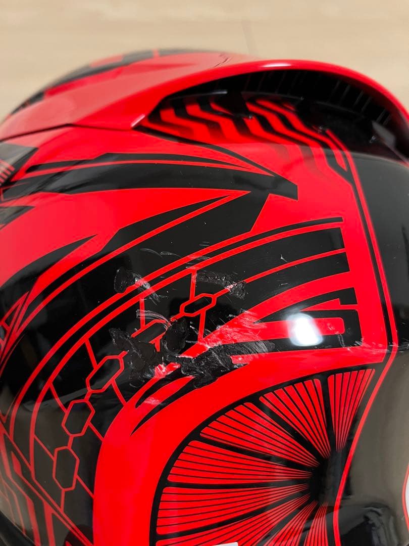 SHOEI Ｚ-8フルフェイスヘルメット レッド/ブラック