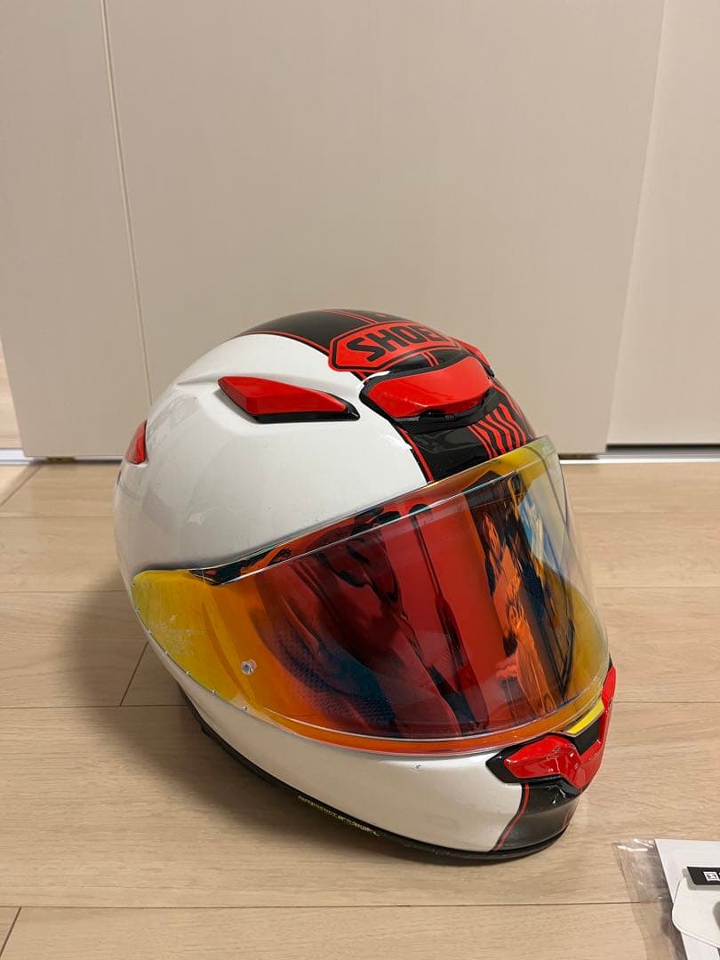 SHOEI Ｚ-8フルフェイスヘルメット レッド/ブラック