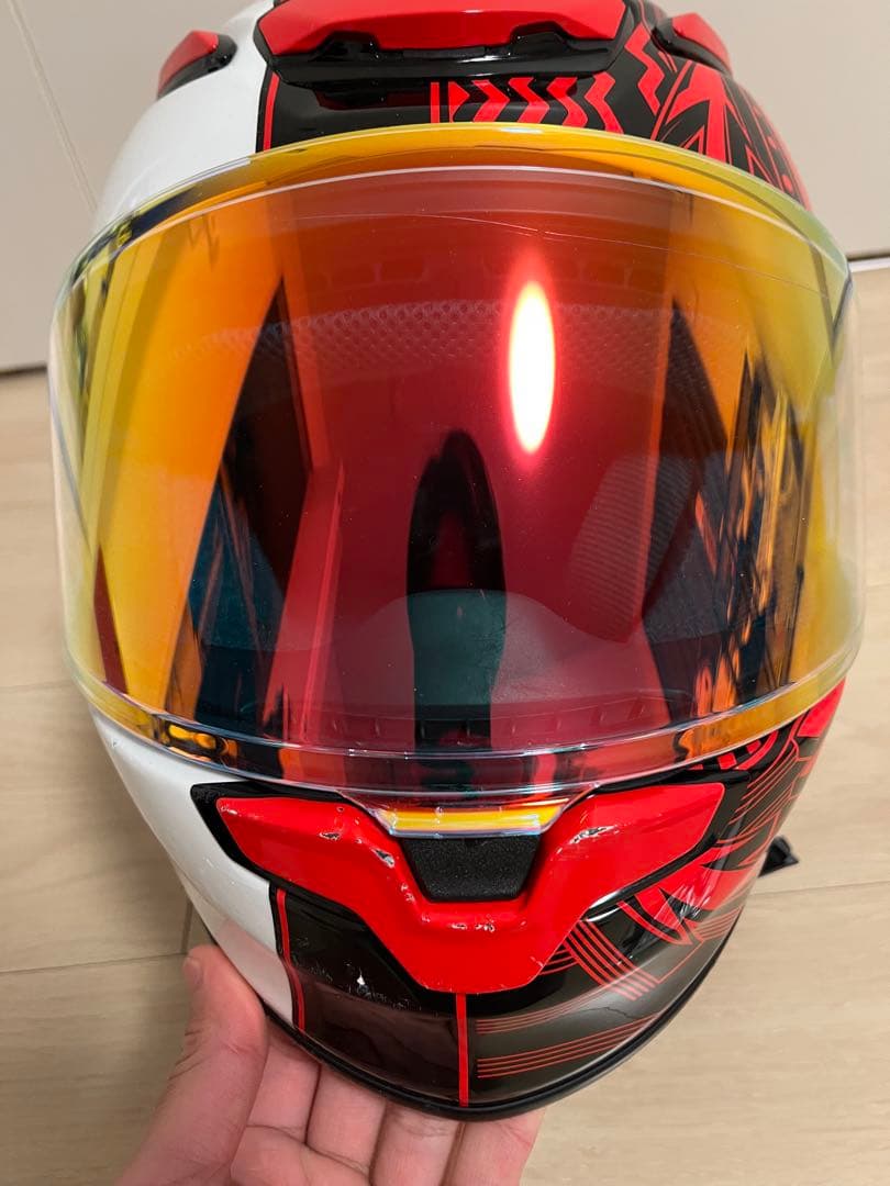 SHOEI Ｚ-8フルフェイスヘルメット レッド/ブラック