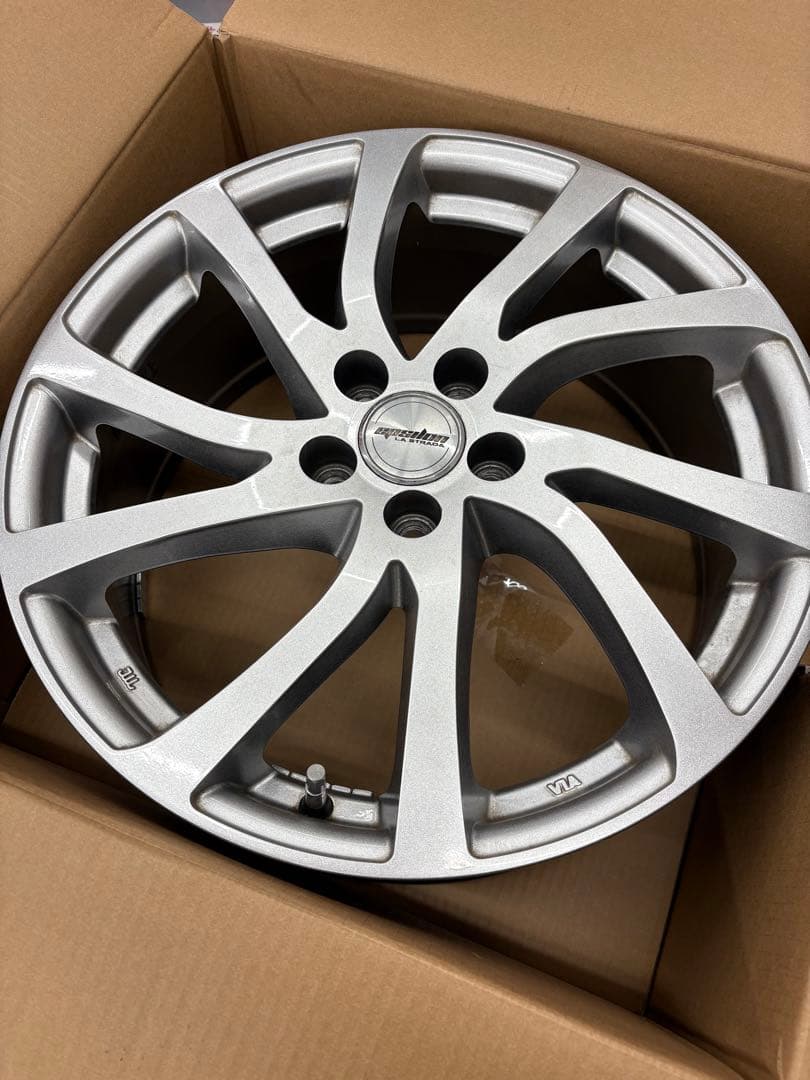 17インチ 7.0J off 48 PCD 100 5H ホイール4本セット