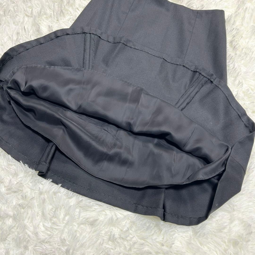 【美品】ラルフローレン スーツ セットアップ フォーマル フレアスカート 黒 S