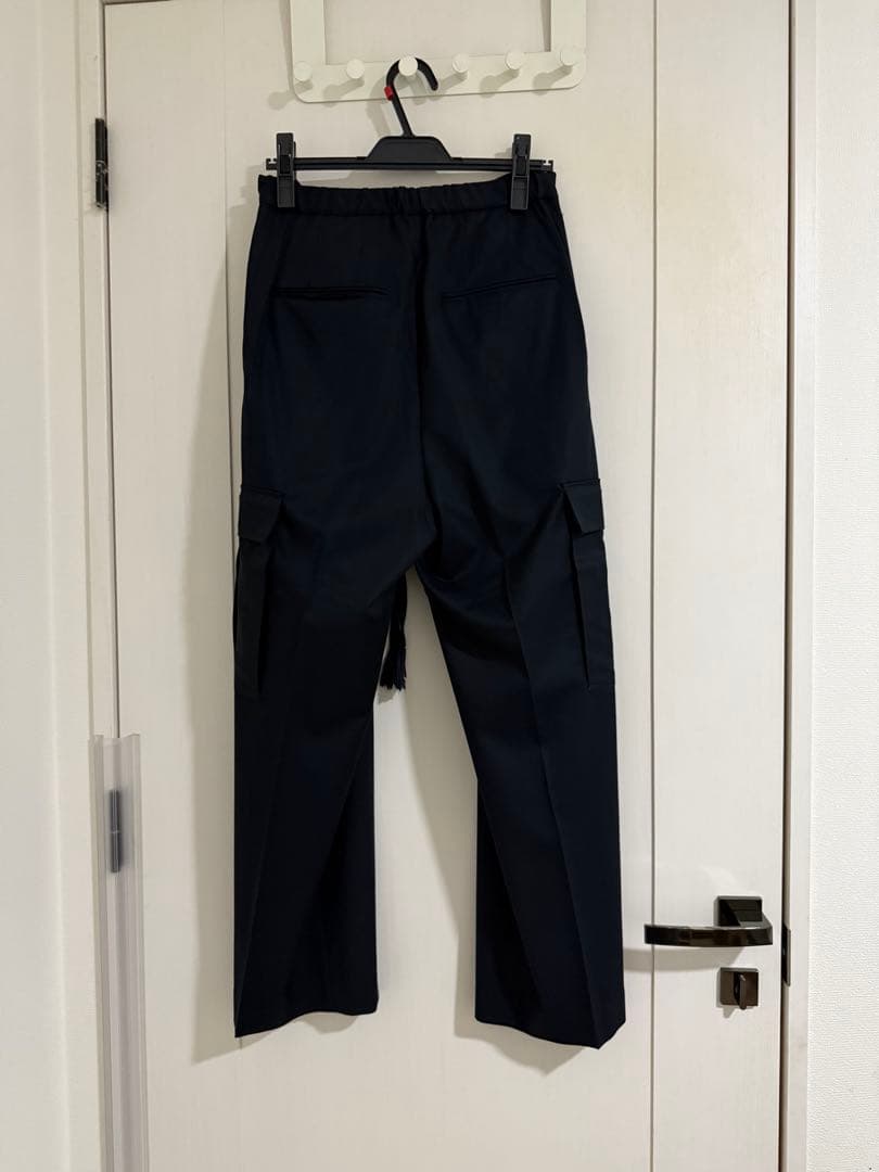 【美品】AURALEE(オーラリー)ウールツイルフィールドパンツ　サイズ0