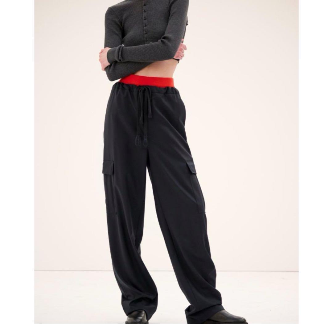 【美品】AURALEE(オーラリー)ウールツイルフィールドパンツ　サイズ0