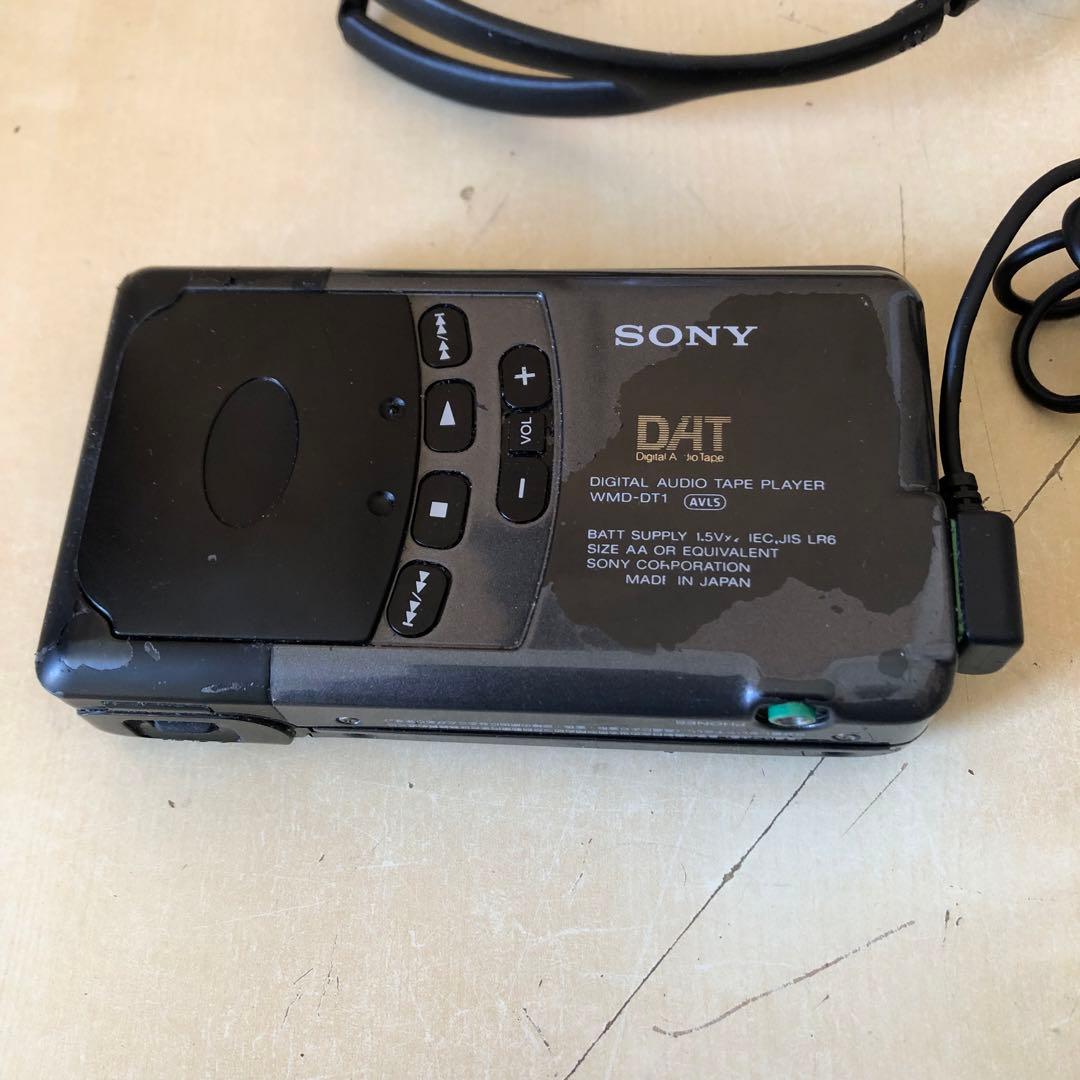 通電 SONY WMD-DT1 DATウォークマン 純正ヘッドホン付
