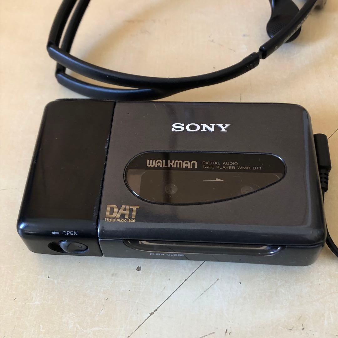 通電 SONY WMD-DT1 DATウォークマン 純正ヘッドホン付