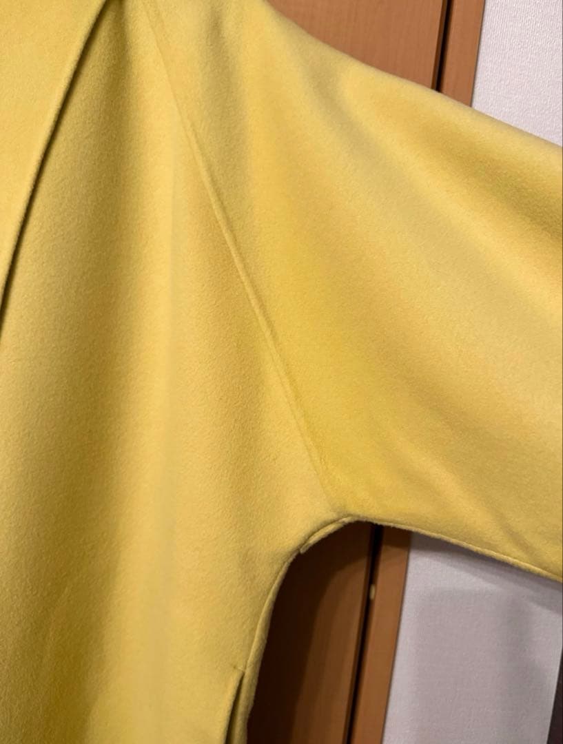 【美品】ヴェルメイユパーイエナ スーパー160s 両面ビーバーロングコート