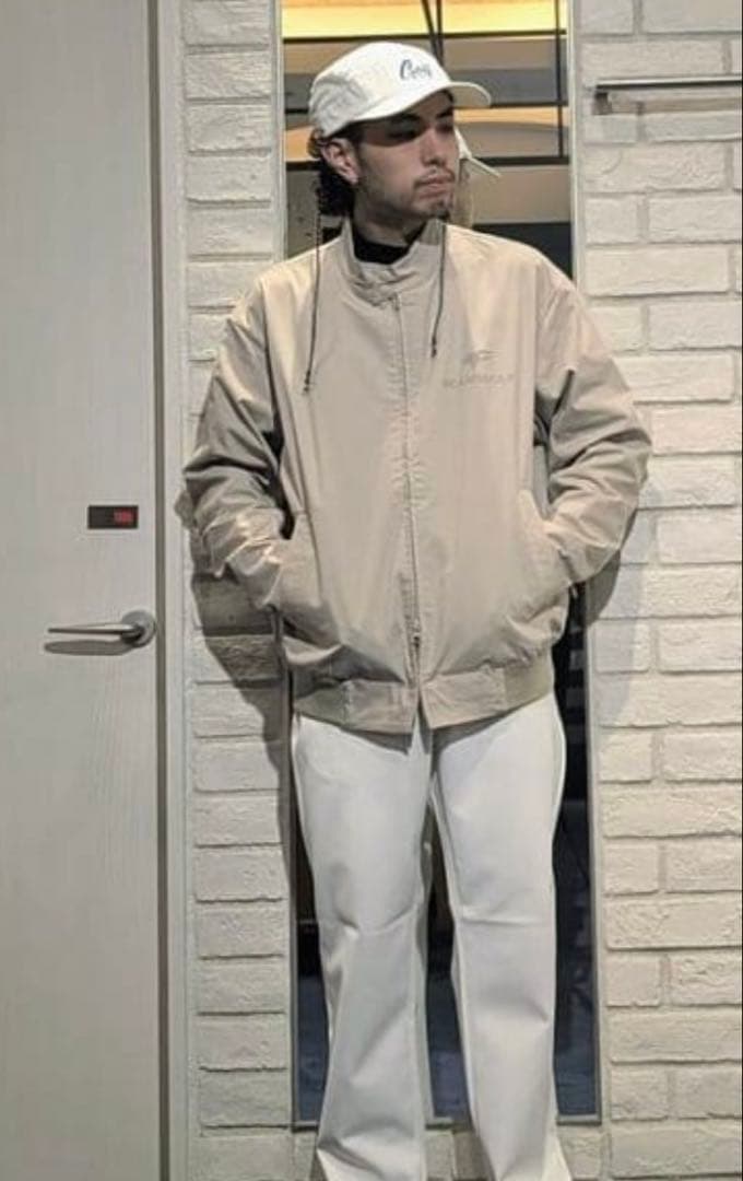 ビームスゴルフORANGE LABEL 撥水 スタンドカラー スイング ブルゾン