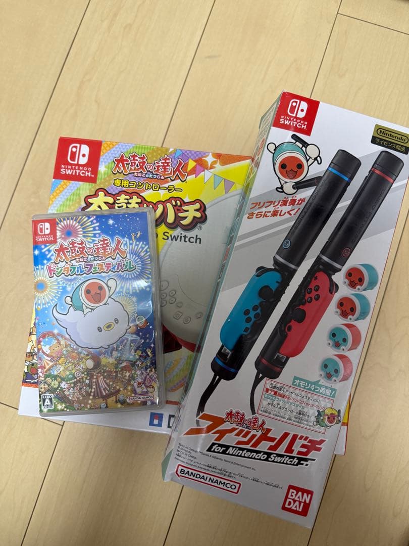 もっぴー：太鼓の達人 + ドンダフルパーティー + 専用コントローラー