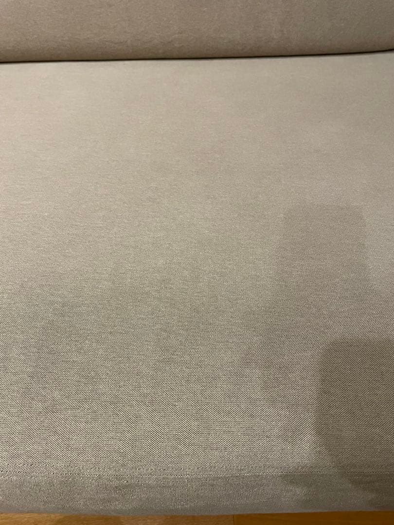無印良品　ソファ ベージュのシンプルモダン2〜3人掛けソファ