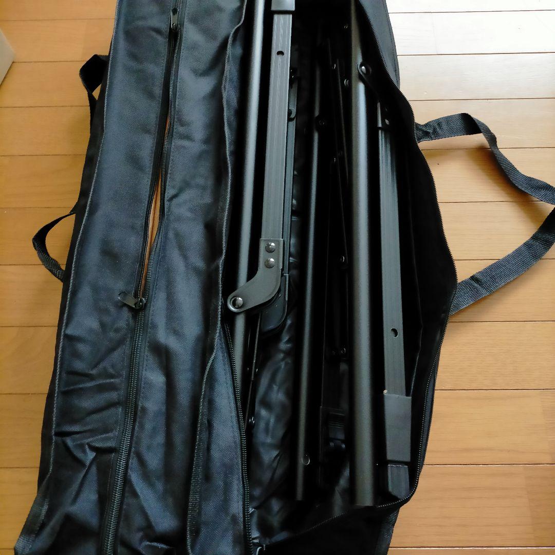 LEESA 120×70 アウトドアテーブル キャンプテーブル 焚き火 高さ調整