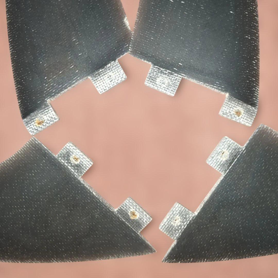 サーフィン・ボディボード Rainbow fin Canard Speed Dialer Quad FCS