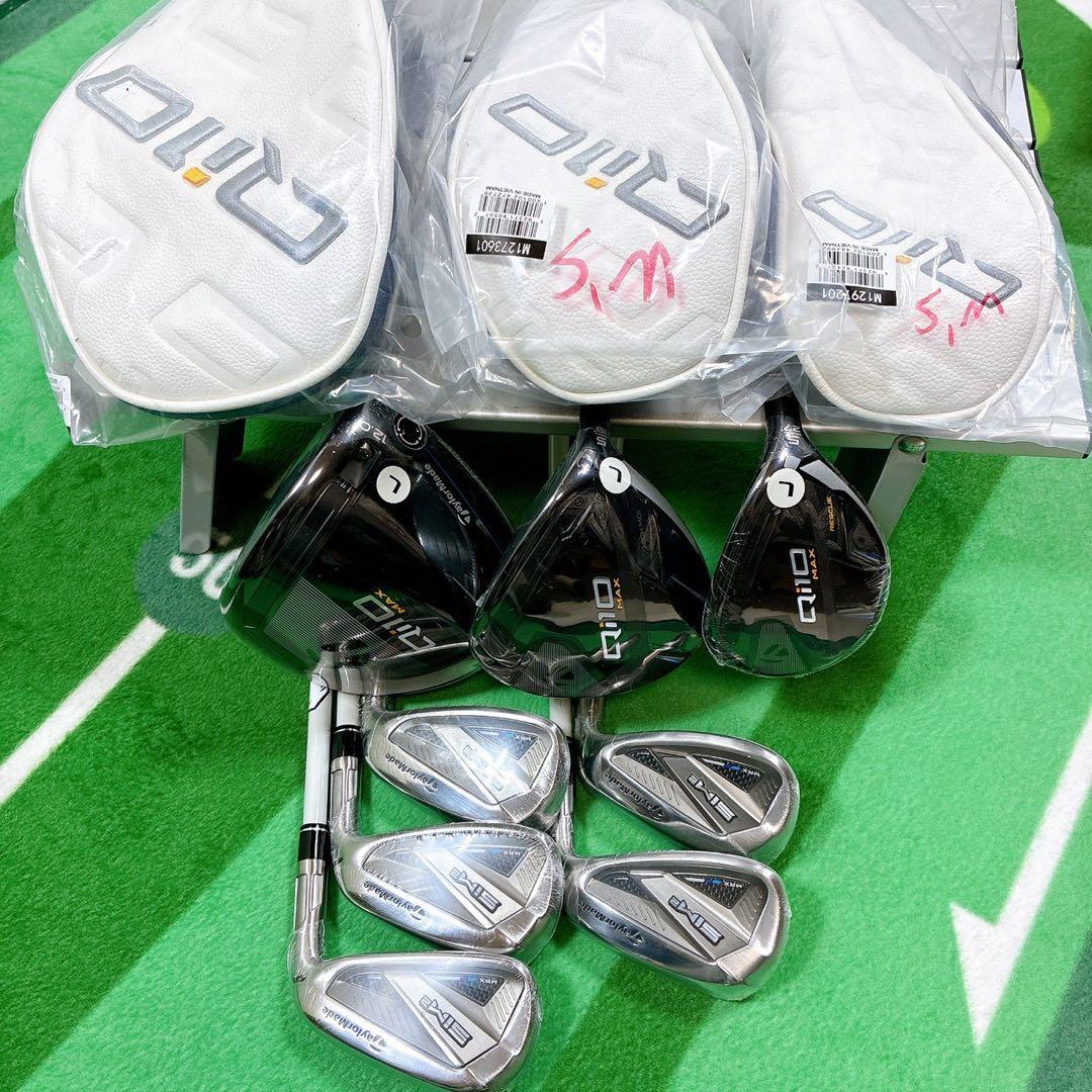 【新品】TaylorMade レディース ゴルフ クラブ 8本 QI10 MAX