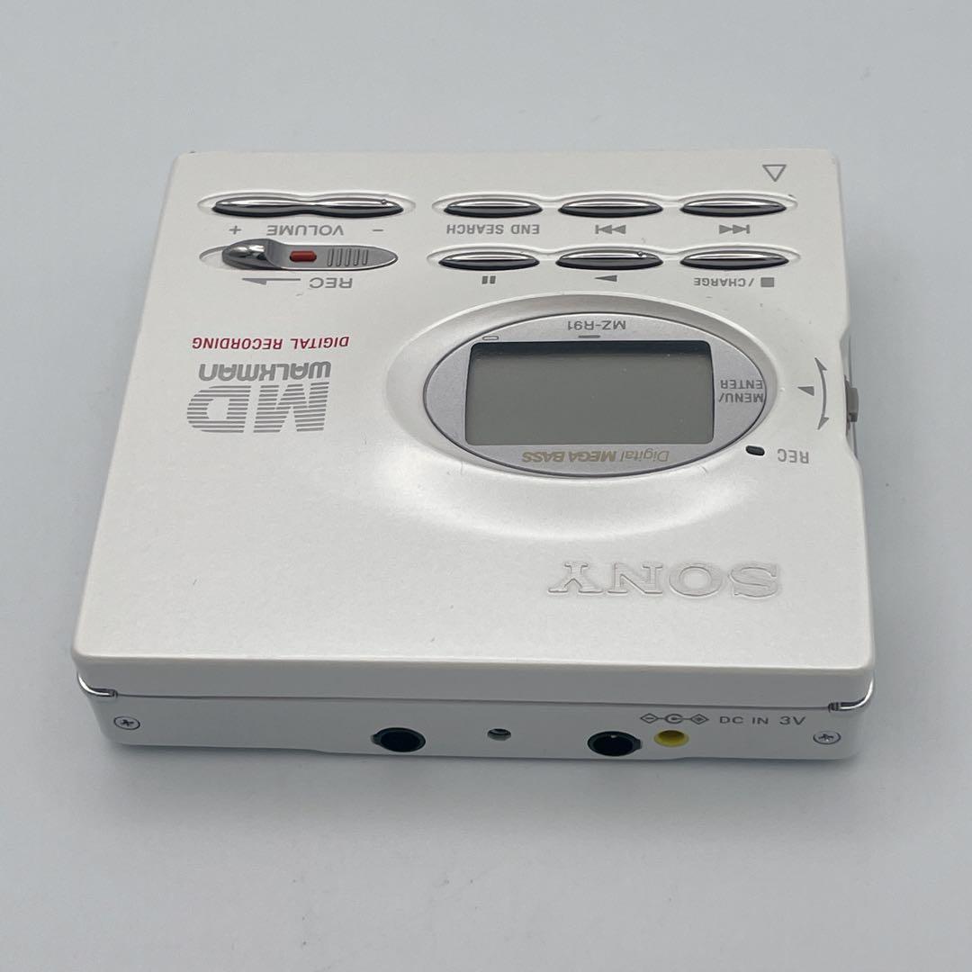 【美品】MDウォークマン MZ-R91 ポータブルMDレコーダーWALKMAN