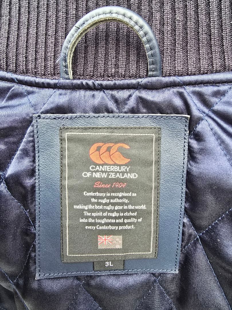 CANTERBURY スタジャン ブラック 3L