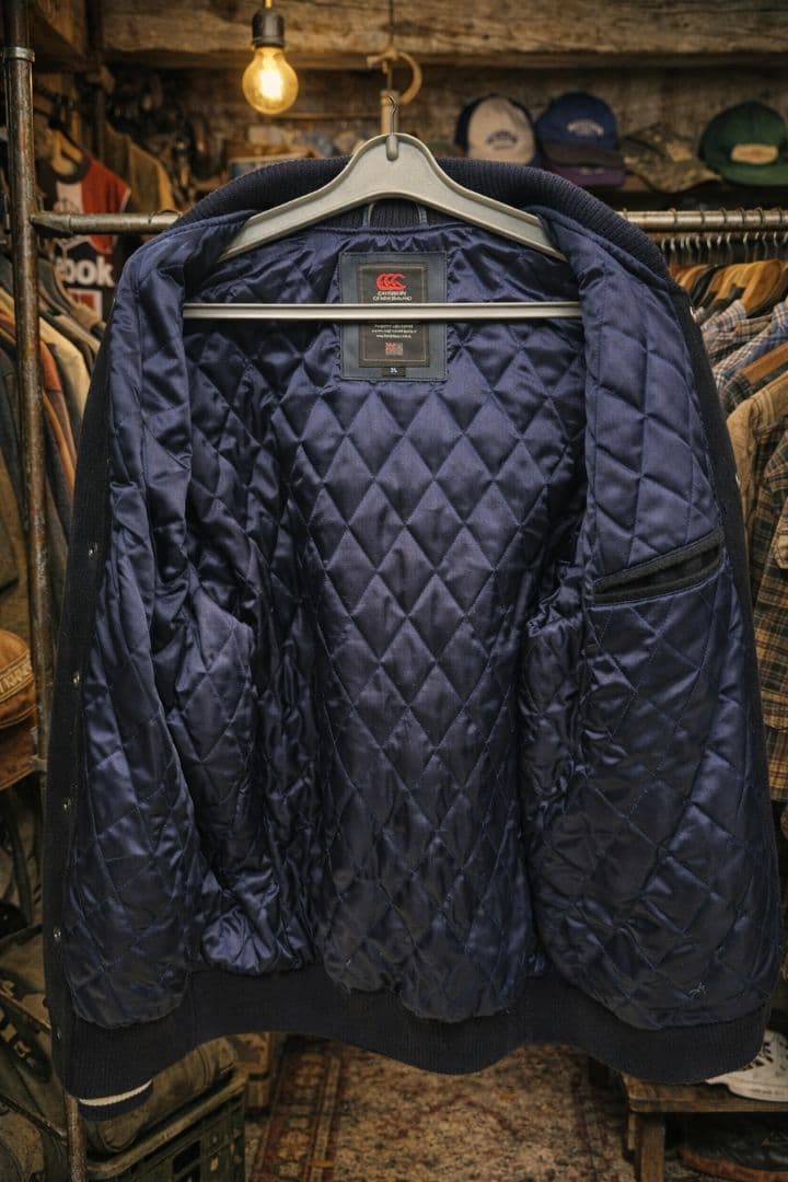 CANTERBURY スタジャン ブラック 3L