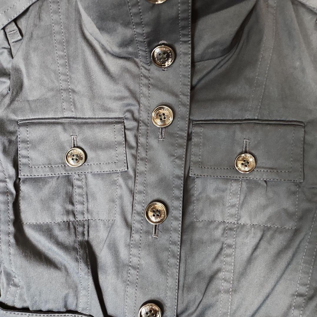 ✨超美品✨バーバリーブラックレーベル ショート トレンチコート L ノバチェック