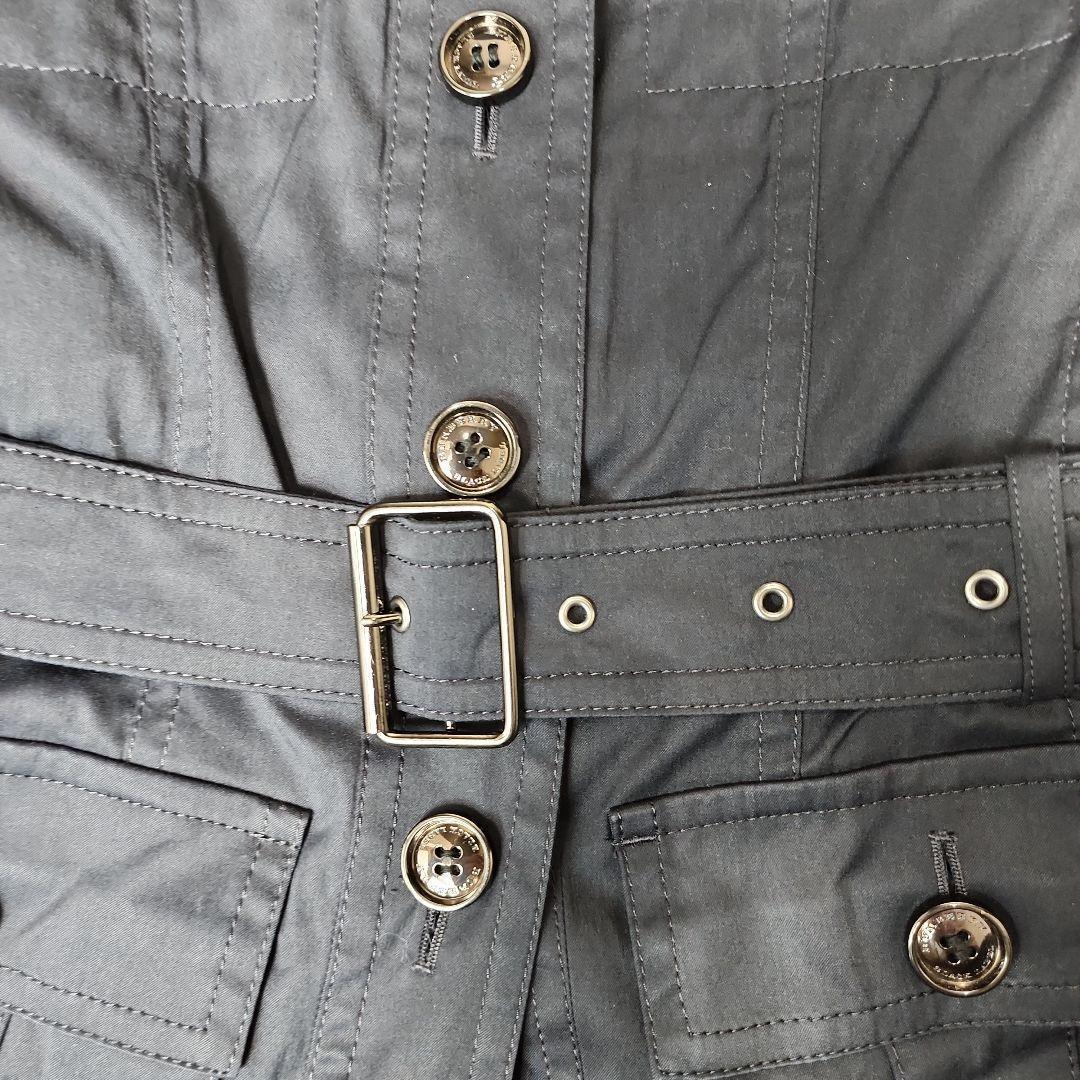 ✨超美品✨バーバリーブラックレーベル ショート トレンチコート L ノバチェック